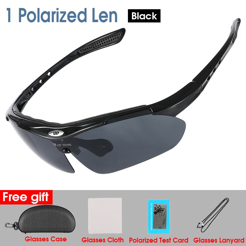 West Biking Unisex Full Rim Rectangle Acetate Polarized Sport Sunglasses YP0703111-135-136 Sunglasses West Biking