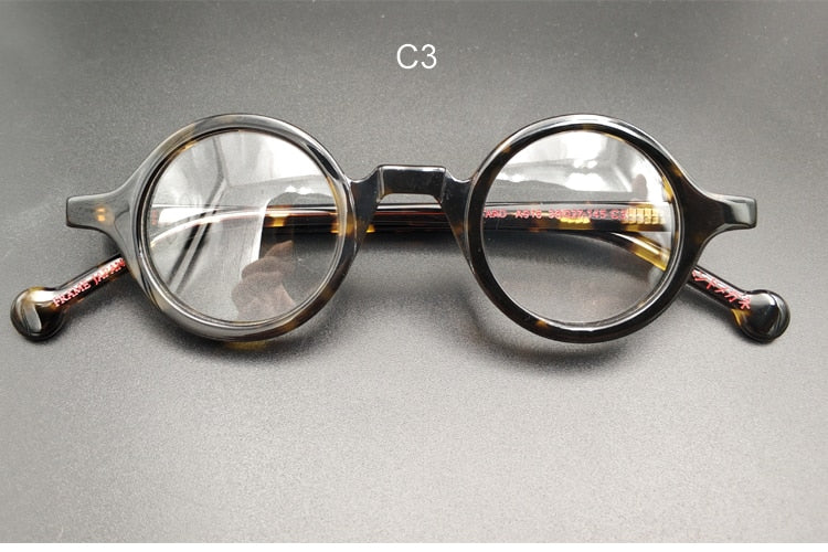 Yujo Unisex Full Rim Round Reading Glasses Acetate Y031 Reading Glasses Yujo China 0 C3