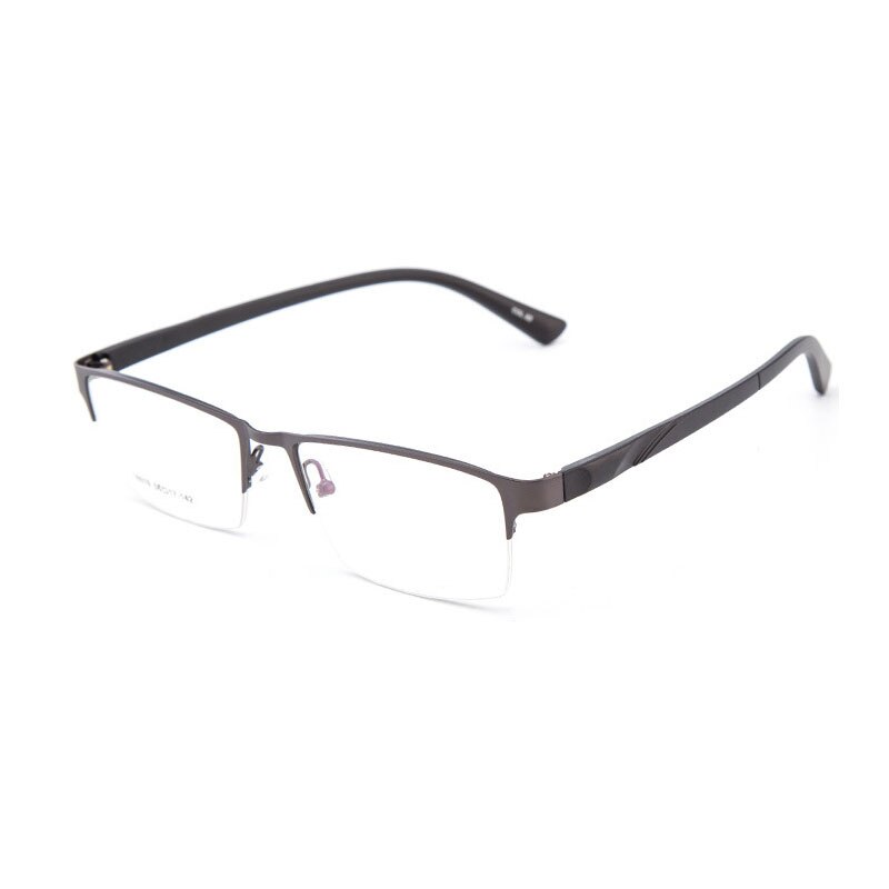 Hotochki Unisex Semi Rim Alloy Frame Eyeglasses 16019 Semi Rim Hotochki