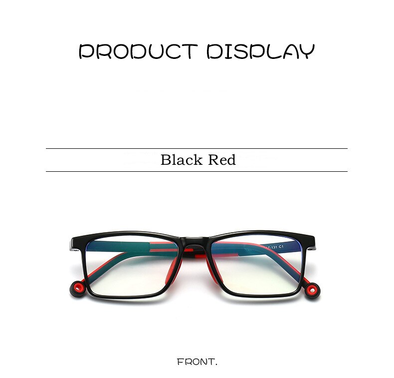 Yimaruili Unisex Children's Full Rim TR 90 Resin Frame Eyeglasses 2232 Full Rim Yimaruili Eyeglasses
