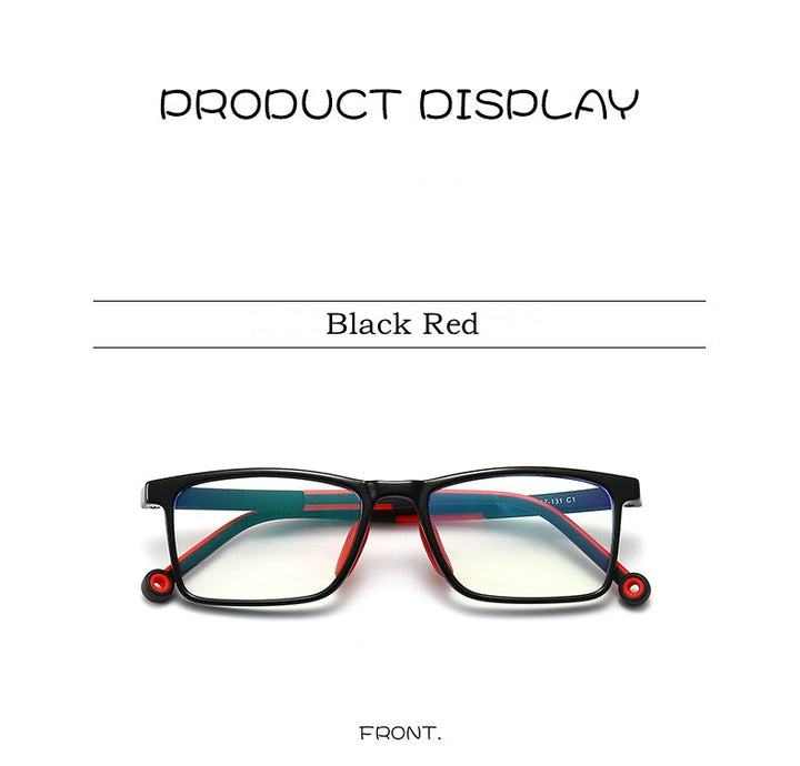 Yimaruili Unisex Children's Full Rim TR 90 Resin Frame Eyeglasses 2232 Full Rim Yimaruili Eyeglasses