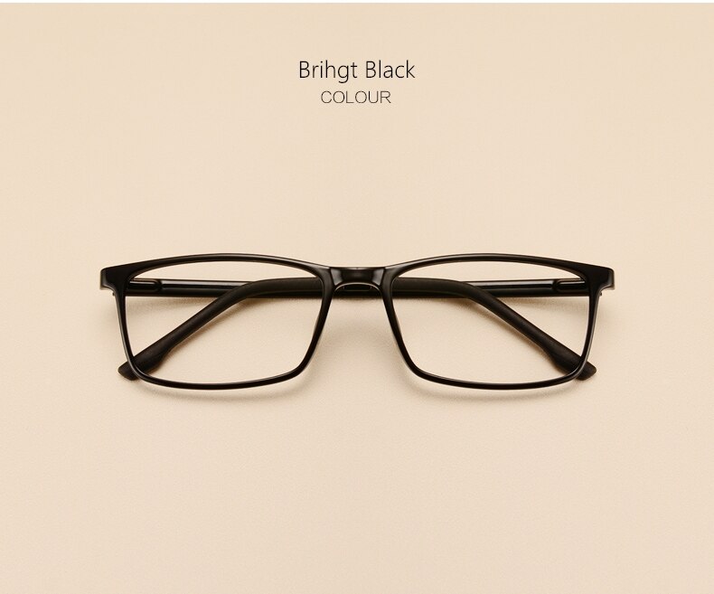 Yimaruili Unisex Full Rim Imitation Wood Grain Resin Frame Eyeglasses 98056 Full Rim Yimaruili Eyeglasses