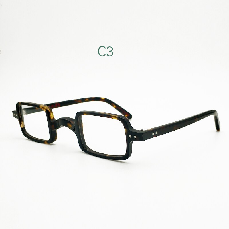 Yujo Unisex Square Full Rim Acetate Eyeglasses FT6016 Full Rim Yujo C3 China