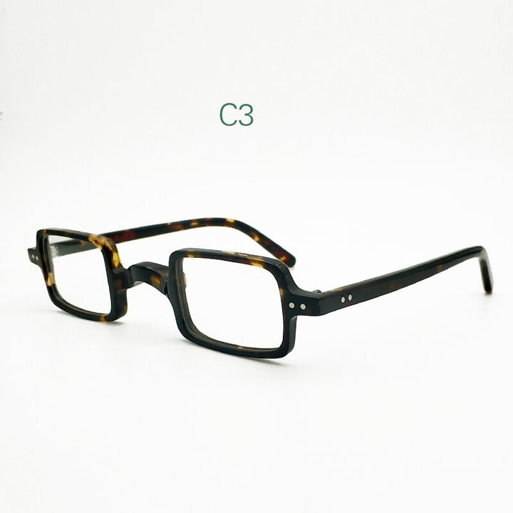 Yujo Unisex Square Full Rim Acetate Eyeglasses FT6016 Full Rim Yujo C3 China