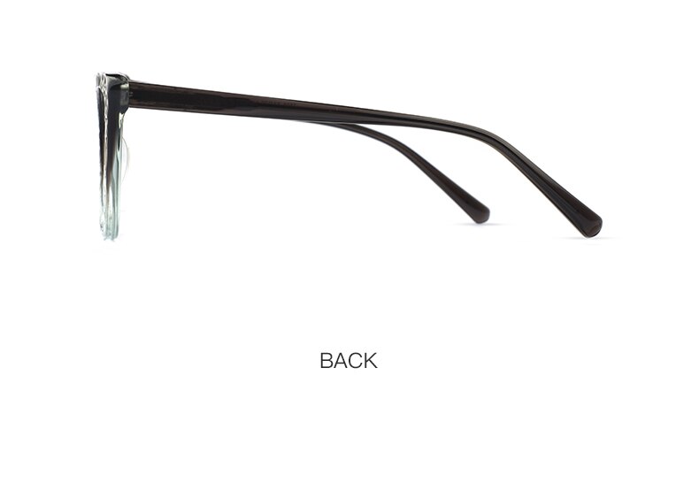 Hotochki Women's Full Rim Cat Eye TR-90 Resin Acetate Frame Eyeglasses Z508 Full Rim Hotochki