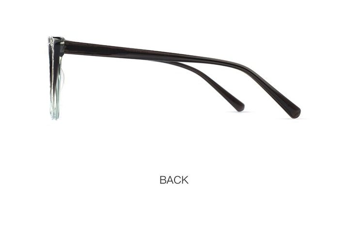 Hotochki Women's Full Rim Cat Eye TR-90 Resin Acetate Frame Eyeglasses Z508 Full Rim Hotochki