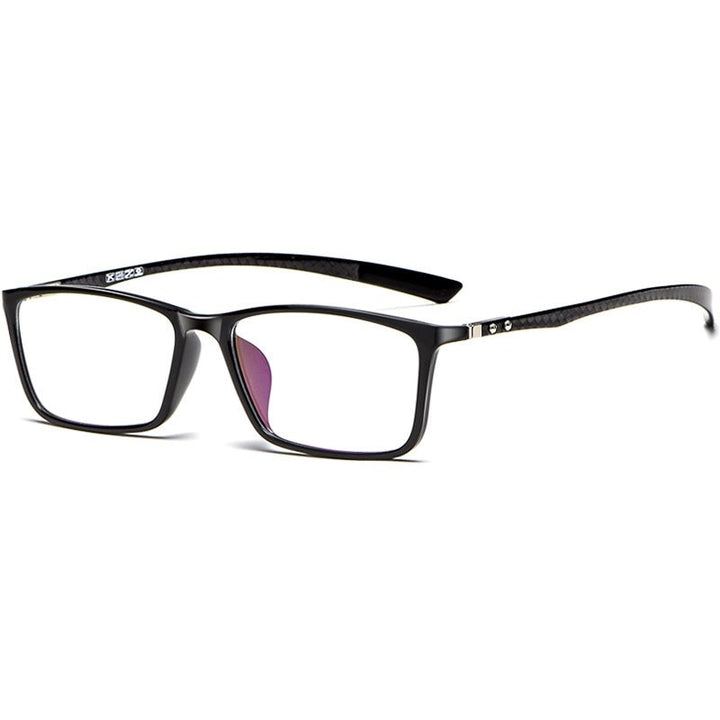 Yimaruili Men's Full Rim Carbon Fiber Frame Eyeglasses H0017 Full Rim Yimaruili Eyeglasses