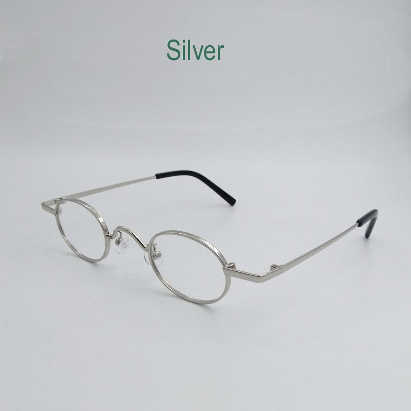 Yujo Unisex Oval Full Rim Reading Glasses Alloy Y026 Reading Glasses Yujo