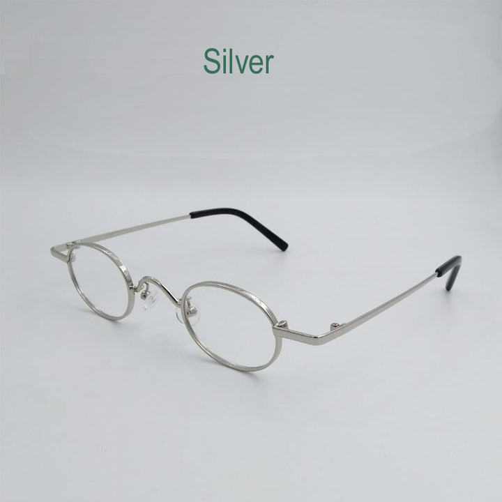 Yujo Unisex Oval Full Rim Reading Glasses Alloy Y026 Reading Glasses Yujo