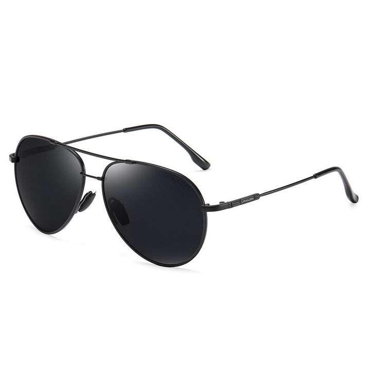 Yimaruili Men's Full Rim Double Bridge Alloy Frame Polarized Sunglasses 889 Sunglasses Yimaruili Sunglasses