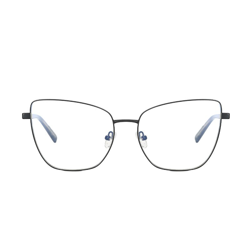 Hotochki Women's Full Rim Cat Eye Alloy Frame Eyeglasses 3003 Full Rim Hotochki