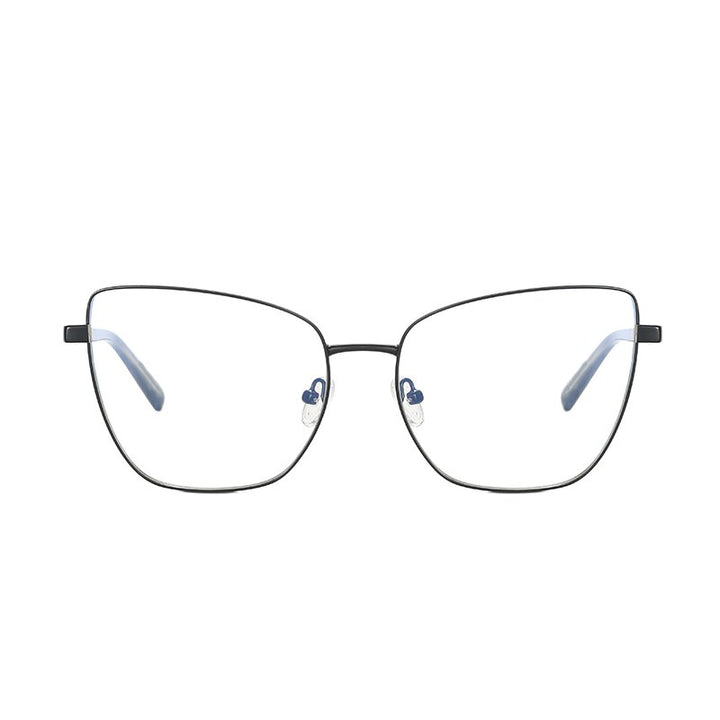 Hotochki Women's Full Rim Cat Eye Alloy Frame Eyeglasses 3003 Full Rim Hotochki
