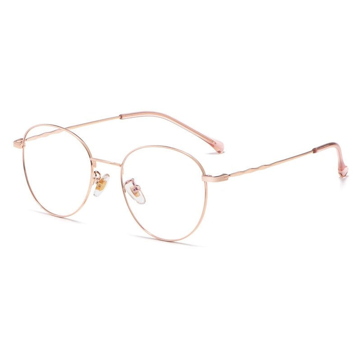 Yimaruili Unisex Full Rim Round Titanium Frame Eyeglasses 2011 Full Rim Yimaruili Eyeglasses