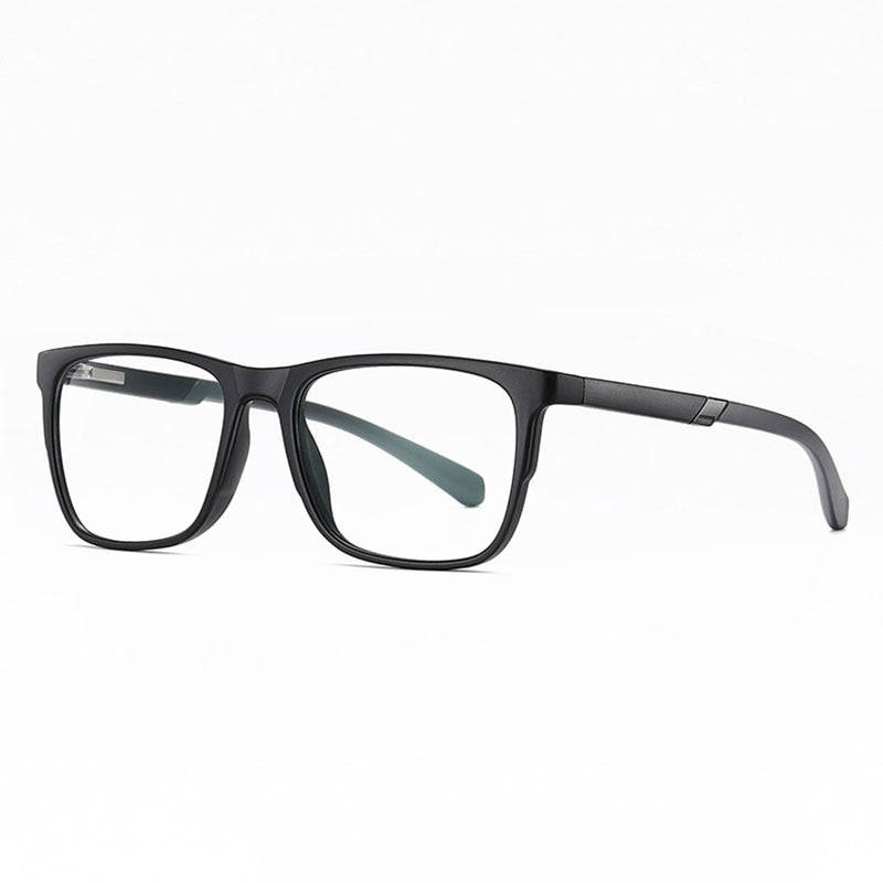 Hotochki Unisex Full Rim TR-90 Resin Frame Eyeglasses 2309 Full Rim Hotochki Matte Black C04