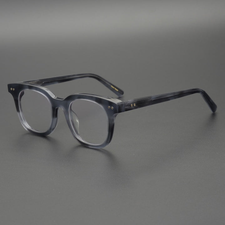 Gatenac Unisex Full Rim Square Acetate Frame Eyeglasses  Gxyj163 Full Rim Gatenac 4
