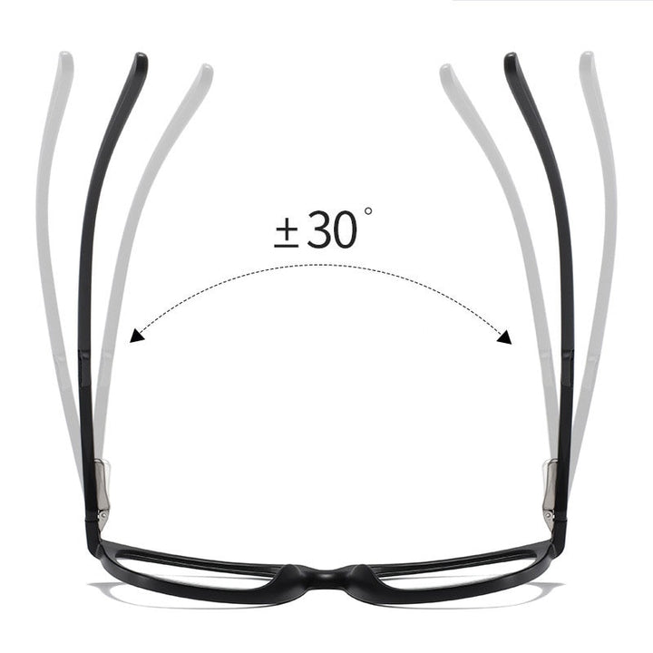 Hotochki Unisex Full Rim TR-90 Resin Frame Eyeglasses 2310 Full Rim Hotochki