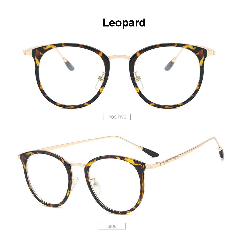 Hotony Unisex Full Rim Acetate Round Frame Eyeglasses 9237 Full Rim Hotony