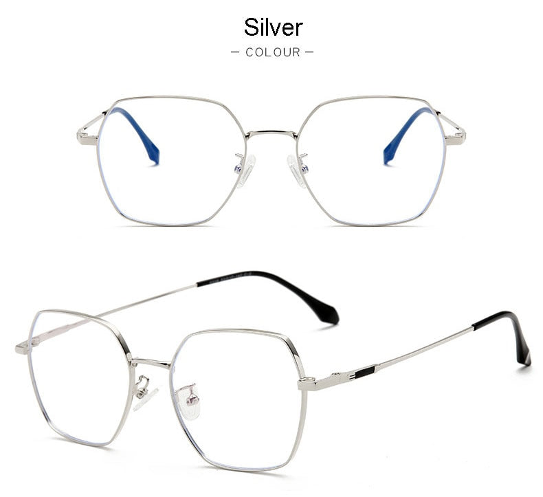 Hotochki Unisex Full Rim Alloy Frame Spring Hinge Eyeglasses 9339 Full Rim Hotochki