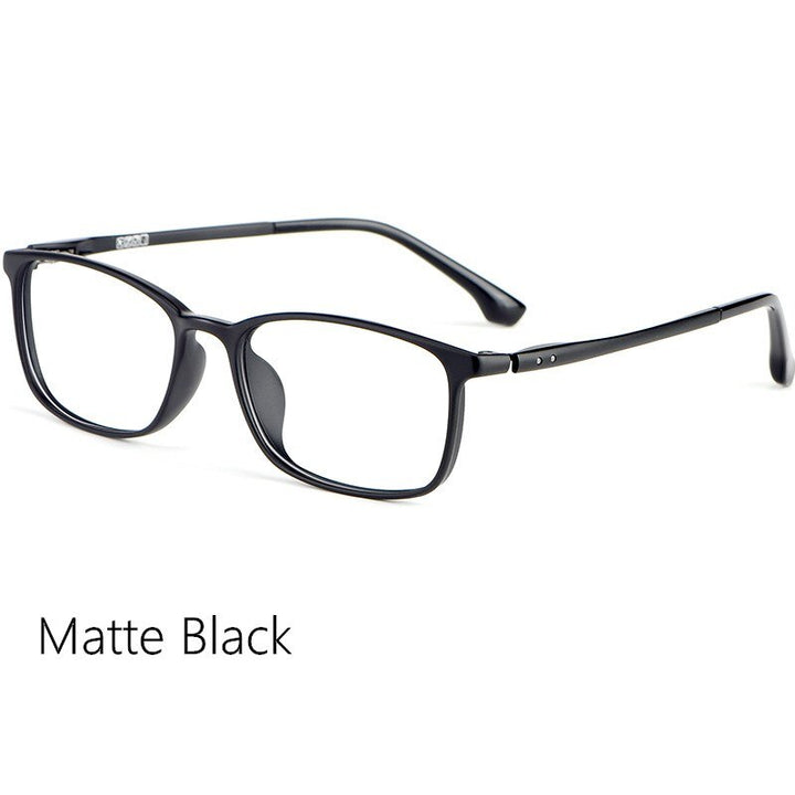 Yimaruili Unisex Full Rim Ultem Frame Eyeglasses 9801 Full Rim Yimaruili Eyeglasses Matte Black China