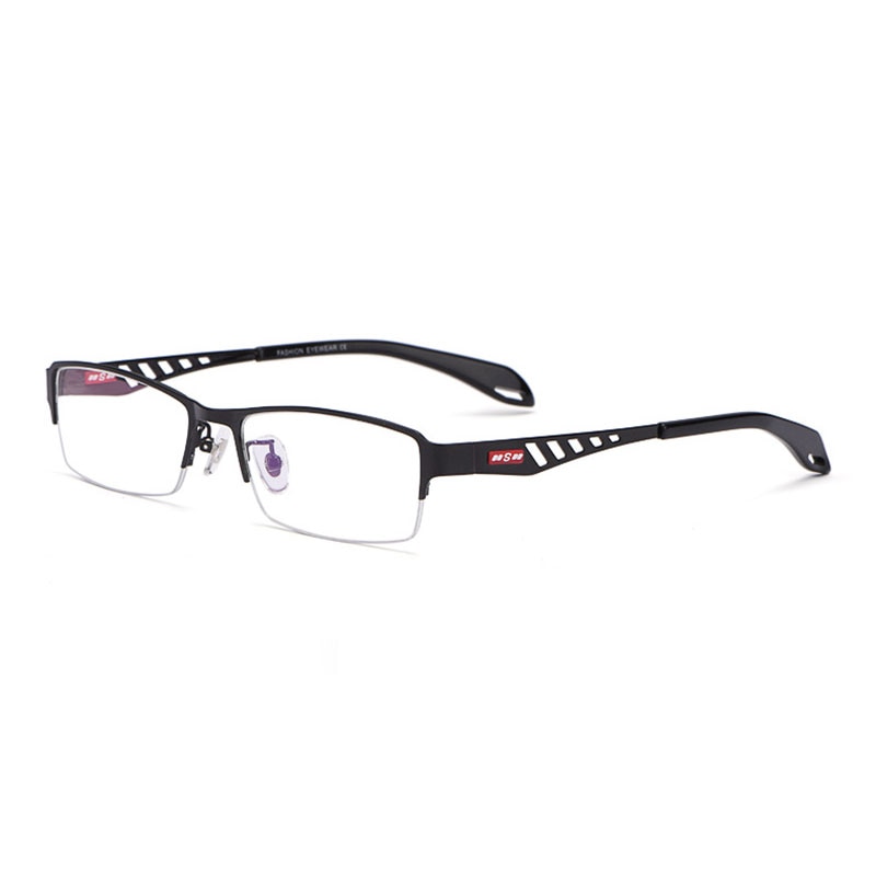 Reven Jate Xs505 Unisex Semi Rim Alloy Tr 90  Eyeglasses Semi Rim Reven Jate