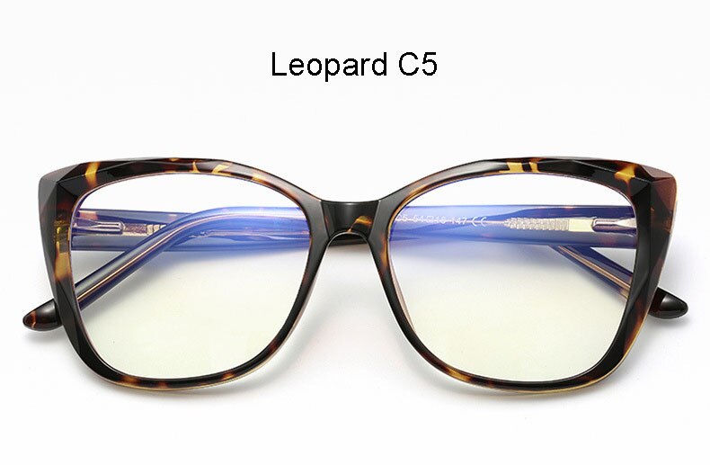 Hotochki Unisex Full Rim Cat Eye TR-90 Resin Frame Eyeglasses 2001 Full Rim Hotochki