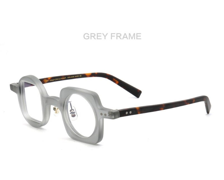 Muzz Women's Full Rim Square Round Acetate Frame Eyeglasses Hp2590 Full Rim Muzz 3
