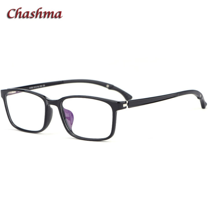 Chashma Ochki Unisex Full Rim Square Tr 90 Titanium Eyeglasses 5106 Full Rim Chashma Ochki
