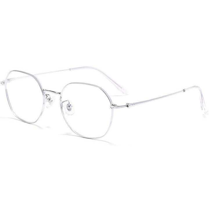 Hotochki Unisex Full Rim Oval Alloy Frame Eyeglasses 53059 Full Rim Hotochki C4