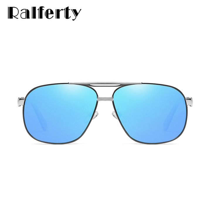 Ralferty Men's Sunglasses Polarized Tac Square D0960 Sunglasses Ralferty