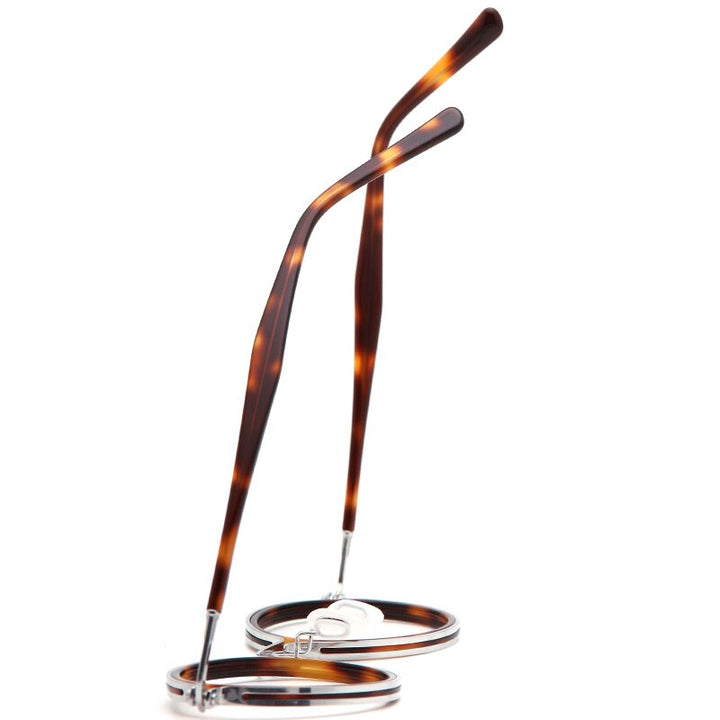 Muzz Men's Full Rim Round Titanium Acetate Frame Eyeglasses G15 Full Rim Muzz