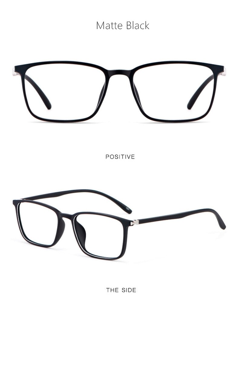 Yimaruili Unisex Full Rim TR 90 Resin Frame Eyeglasses 6633 Full Rim Yimaruili Eyeglasses