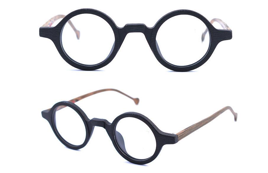 Muzz Men's Full Rim Round Acetate Frame Eyeglasses A916 Full Rim Muzz C2