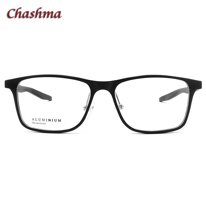 Chashma Ochki Unisex Full Rim Square Aluminum Magnesium Sport Eyeglasses 9008 Sport Eyewear Chashma Ochki   