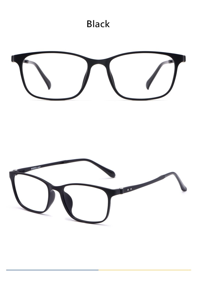 Yimaruili Unisex Full Rim Ultem/Steel Frame Eyeglasses 1939TR Full Rim Yimaruili Eyeglasses