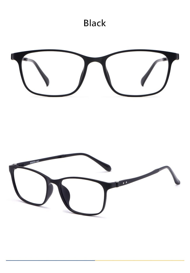 Yimaruili Unisex Full Rim Ultem/Steel Frame Eyeglasses 1939TR Full Rim Yimaruili Eyeglasses