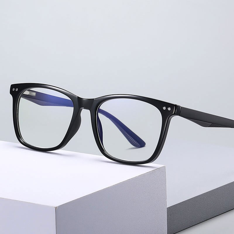 Hotochki Men's Full Rim Acetate Frame Anti Blue Light Lens Eyeglasses 2322 Full Rim Hotochki