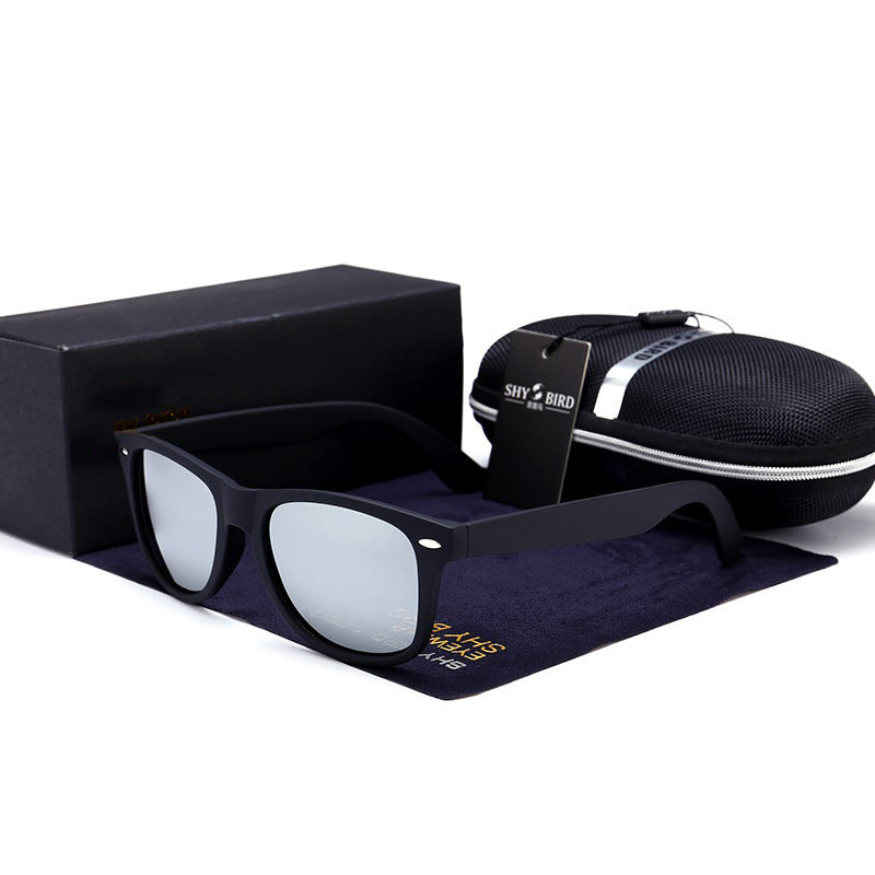 Hdcrafter Unisex Full Rim Square Acetate Frame Polarized Sunglasses 2140 Sunglasses HdCrafter Sunglasses