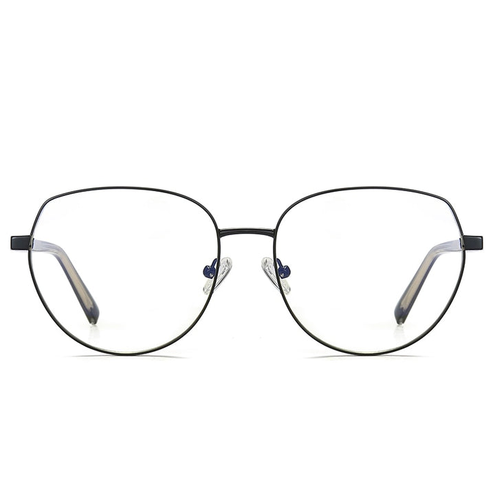 Hotochki Women's Full Rim Oval TR-90 Resin Alloy Frame Eyeglasses 3005 Full Rim Hotochki