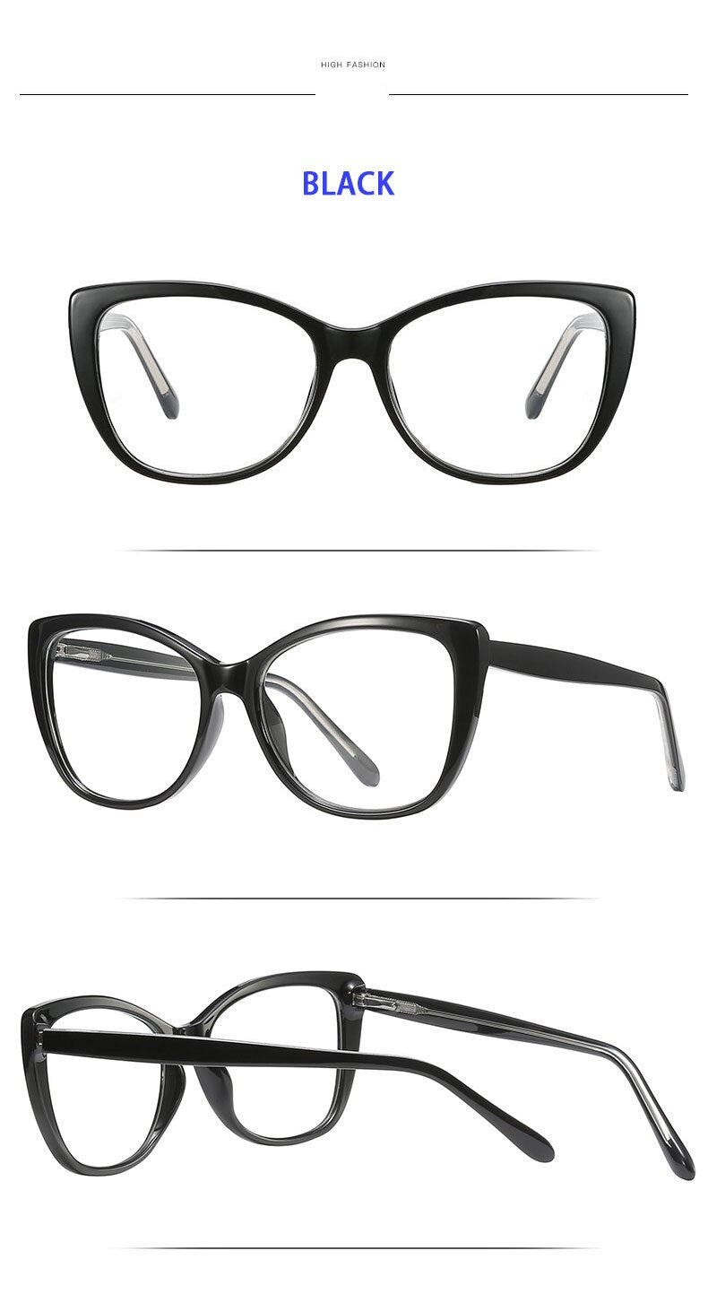 Hotochki Women's Full Rim PC Plastic Resin Frame Eyeglasses 2005 Full Rim Hotochki