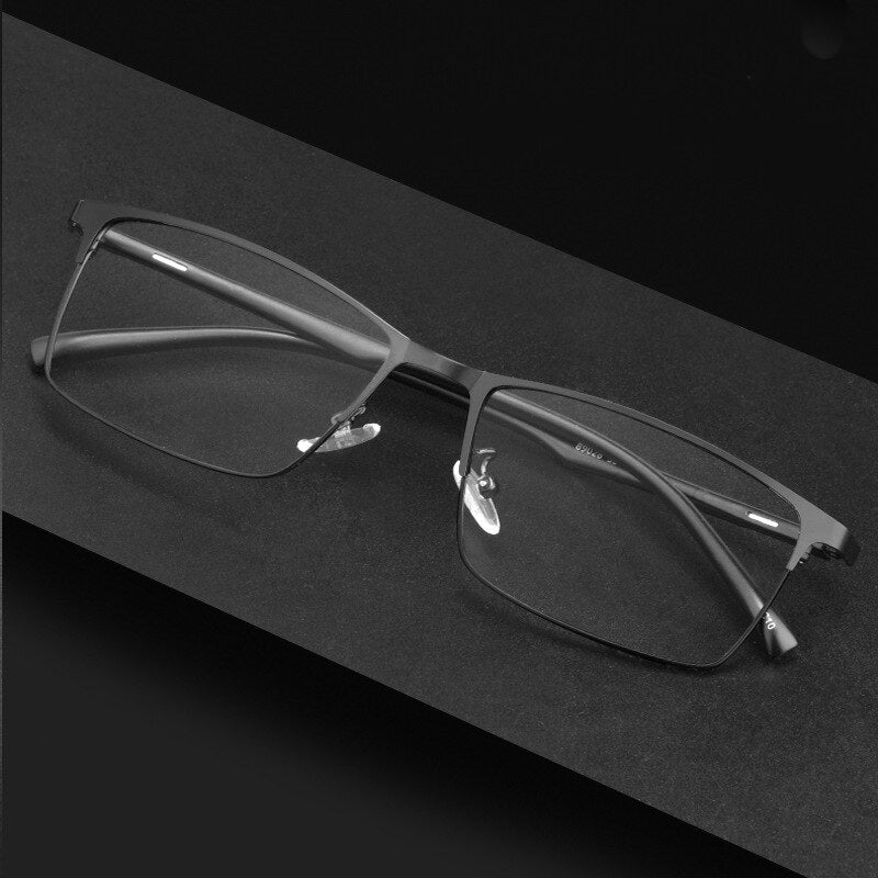 Yimaruili Men's Full Rim Alloy Frame Eyeglasses 89028 Full Rim Yimaruili Eyeglasses