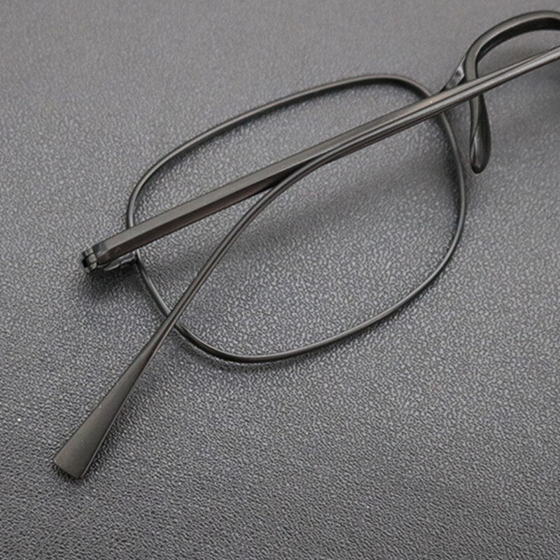 Gatenac Unisex Full Rim Square Titanium Frame Eyeglasses Gxyj708 Full Rim Gatenac