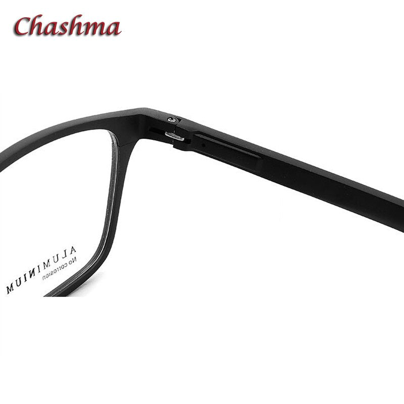 Chashma Ochki Unisex Full Rim Square Aluminum Magnesium Sport Eyeglasses 9008 Full Rim Chashma Ochki