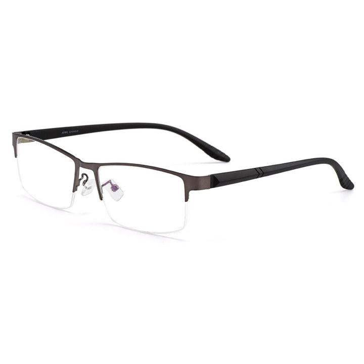 Men's Eyeglasses Ultralight Alloy Big Face Frame S61012 Frame Gmei Optical C22  