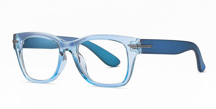 Hotochki Unisex Full Rim Plastic Frame Eyeglasses Tr3393 Full Rim Hotochki