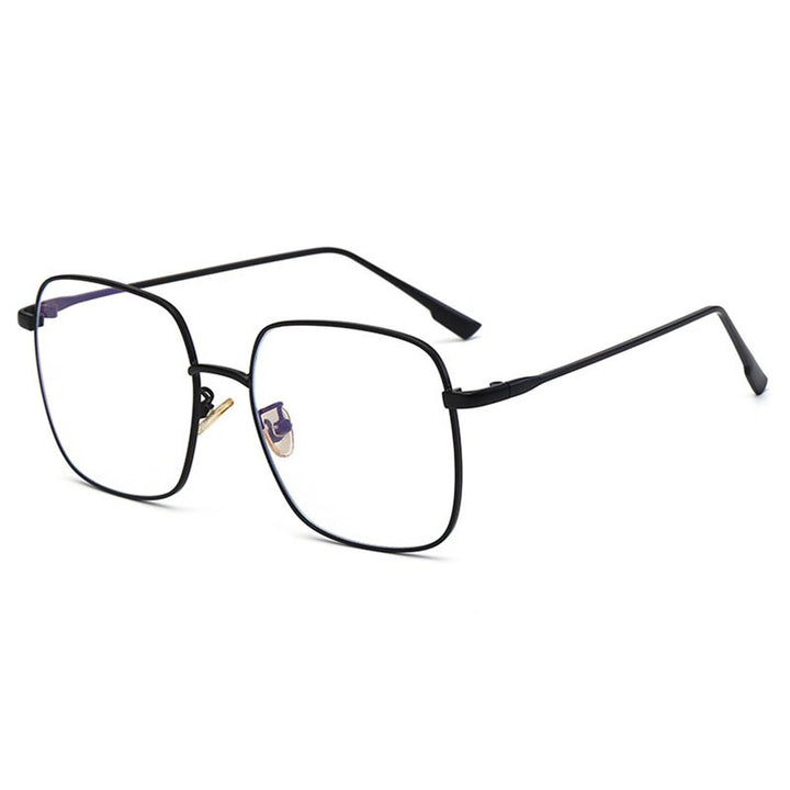 Hotony Unisex Full Rim Square Alloy Eyeglasses  8810 Full Rim Hotony