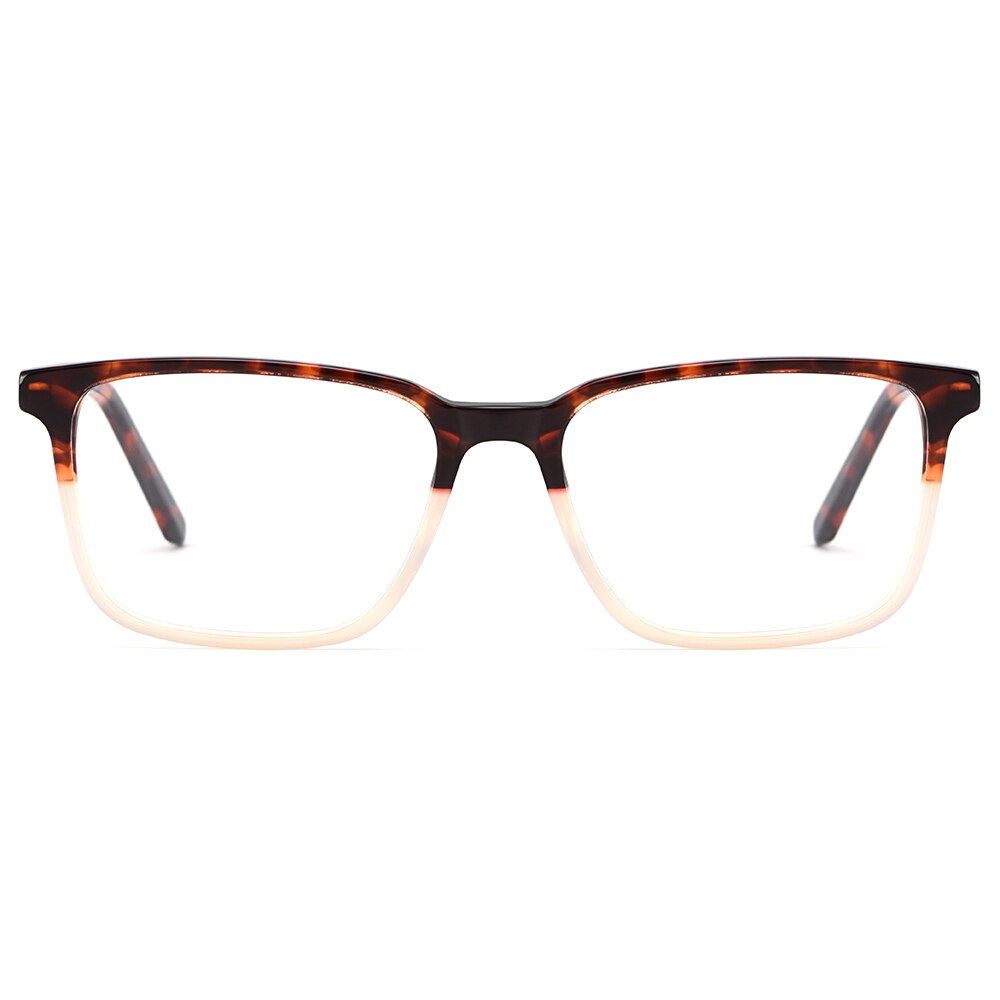 Gmei Women's Eyeglasses Acetate Frame Square M21008 Full Rim Gmei Optical