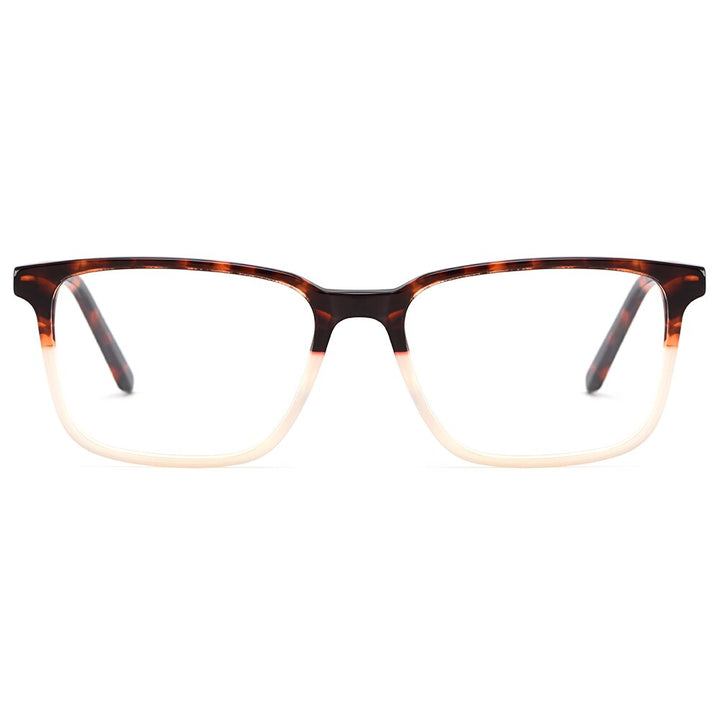 Gmei Women's Eyeglasses Acetate Frame Square M21008 Full Rim Gmei Optical