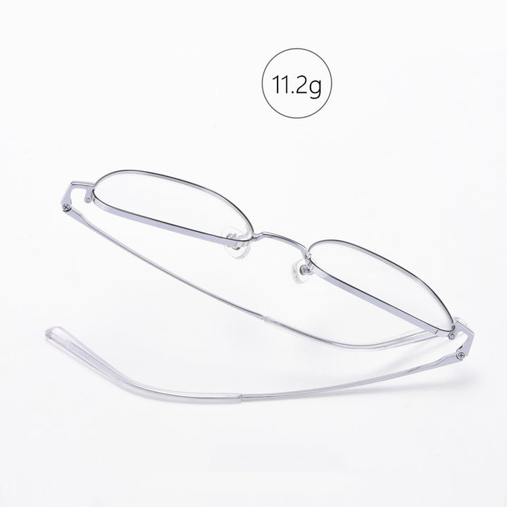 Yimaruili Unisex Full Rim Polygonal Titanium Frame Eyeglasses 9026JY Full Rim Yimaruili Eyeglasses