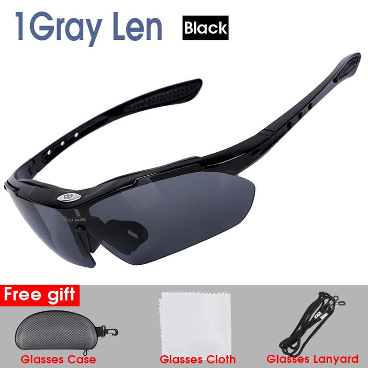 West Biking Unisex Full Rim Rectangle Acetate Polarized Sport Sunglasses YP0703111-135-136 Sunglasses West Biking