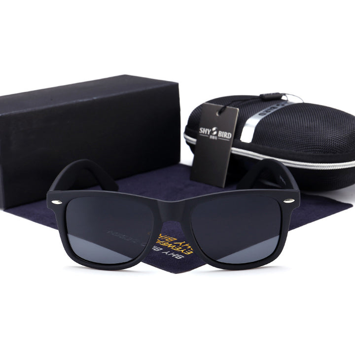 Hdcrafter Unisex Full Rim Square Acetate Frame Polarized Sunglasses 2140 Sunglasses HdCrafter Sunglasses